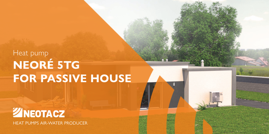 Heat pump for passive house