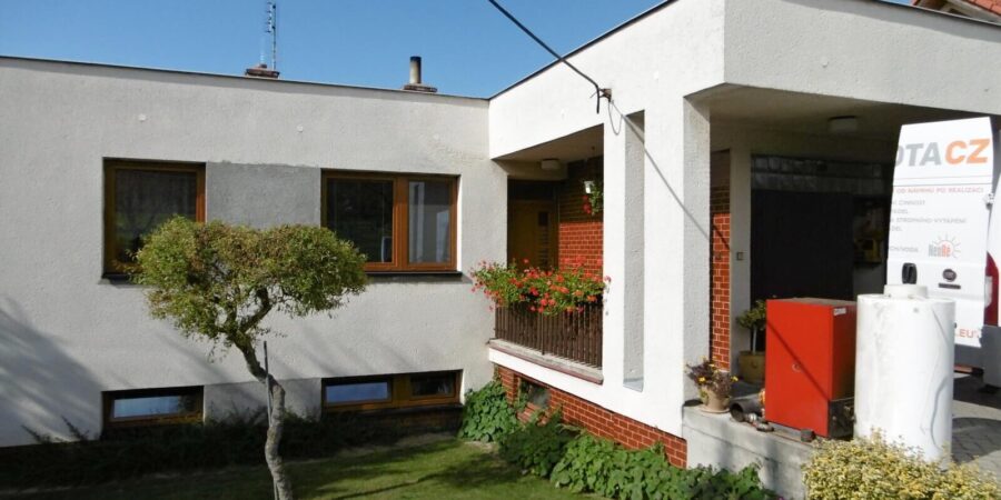Family house - heat pump air-water