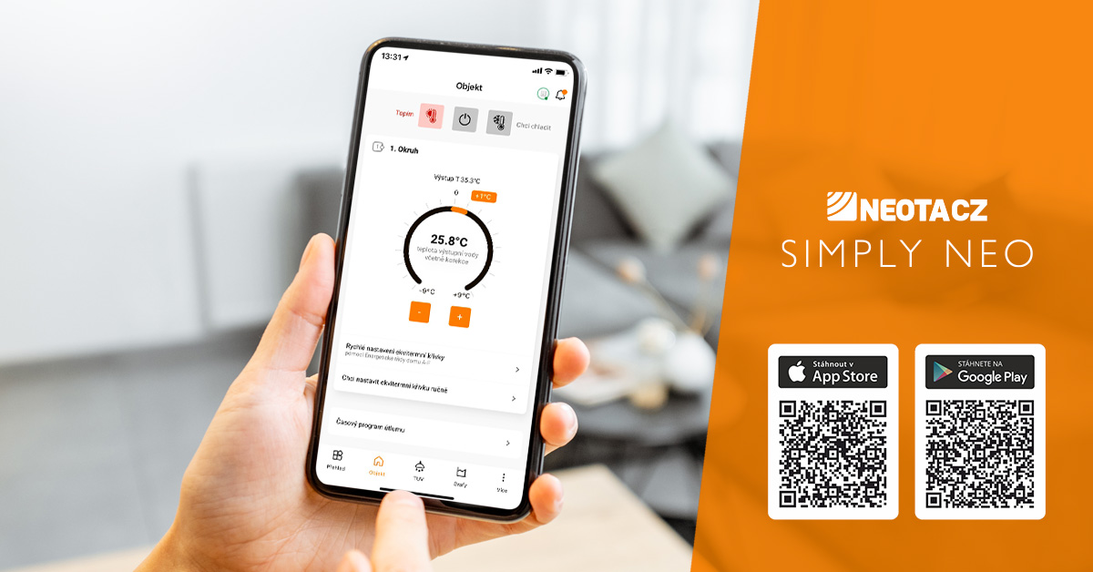 Mobilní aplikace Simply Neo stáhnutí aplikace Simply Neo