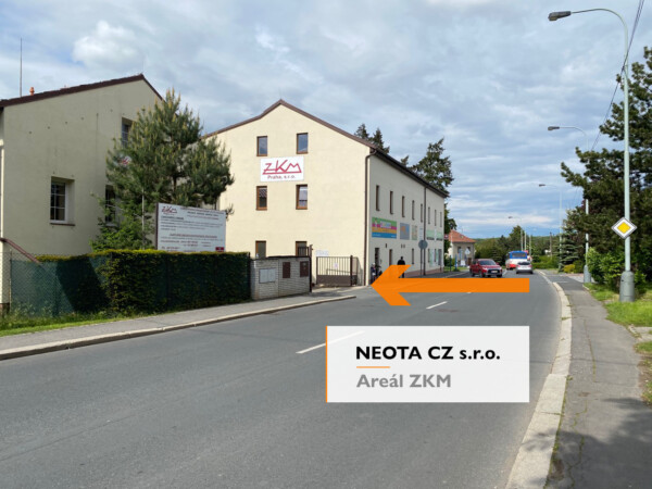 příjezd od Chodova