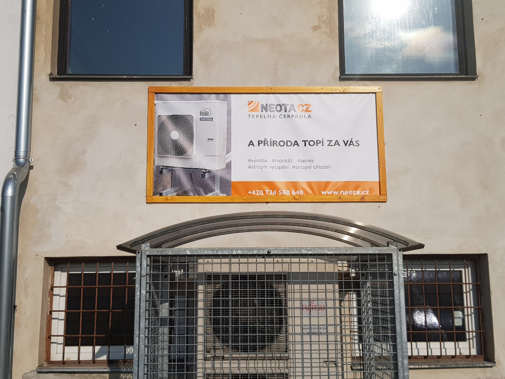 foto tepelné čerpdlo Zekon klub Bystřice pod Hostýnem