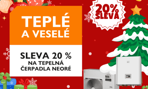 TEPELNÁ ČERPADLA NEORÉ SE SLEVOU 20 %