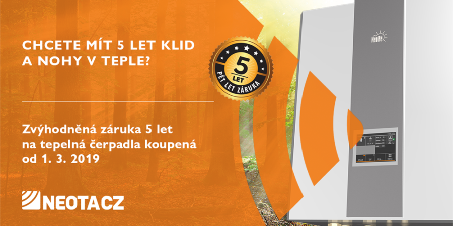 Chcete mít 5 let klid a nohy v teple?