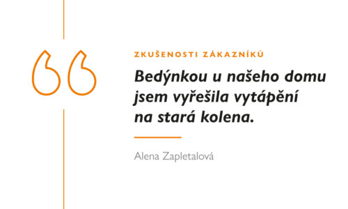 Napojení tepelného čerpadla na původní radiátory