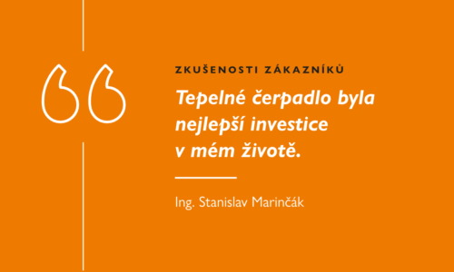 Tepelné čerpadlo pro RD v Kyjovicích