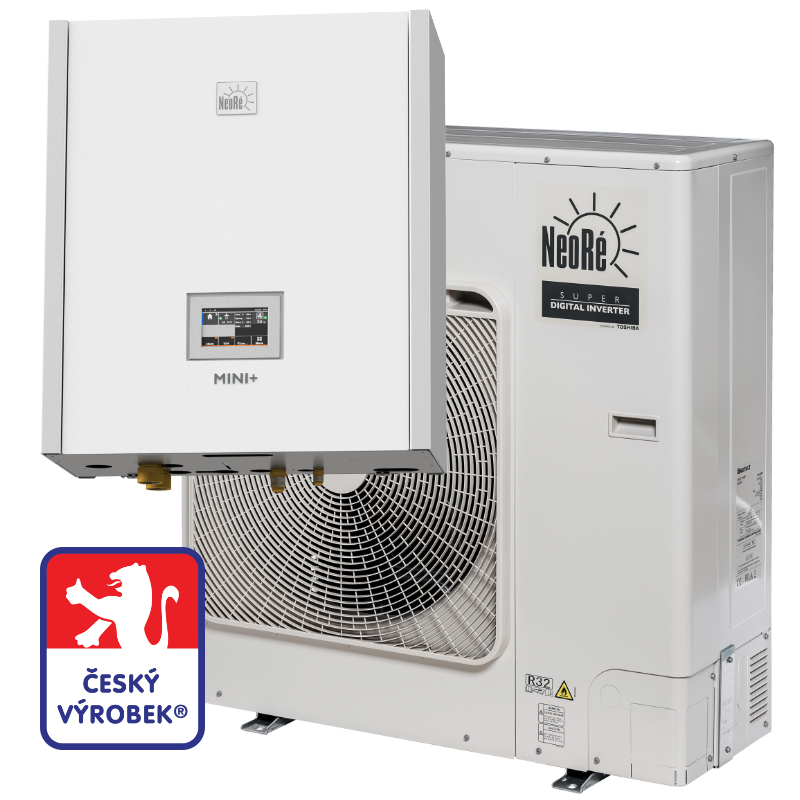 Tepelné čerpadlo MINI+ řeší tepelnou pohodu i ve starších domech