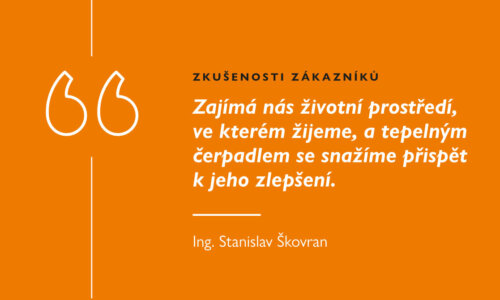 Přispíváme ke zlepšení životního prostředí