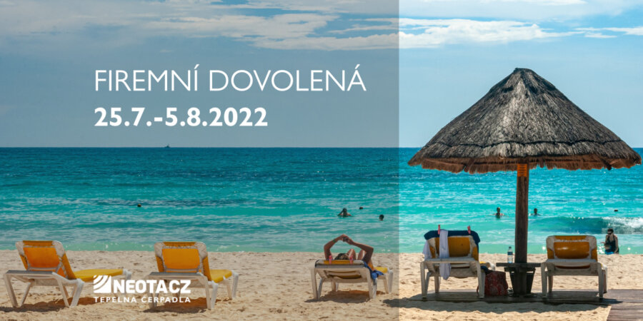 Letní celofiremní dovolená 25.7.-5.8.2022