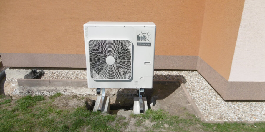 Tepelné čerpadlo pro rodinný dům Kostelec