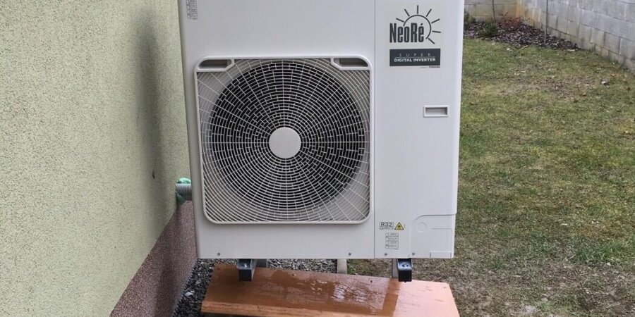 RD Bystřice pod Hostýnem - tepelné čerpadlo s ohřevem TUV