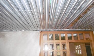 Stropní vytápění v rodinném domě ve Chvalčově - Petr B.