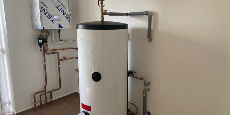 Tepelné čerpadlo vzduch-voda pro rodinný dům Žeranovice