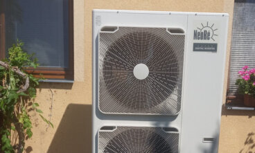 Tepelné čerpadlo pro rodinný dům a ohřev TUV Ivanovice na Hané