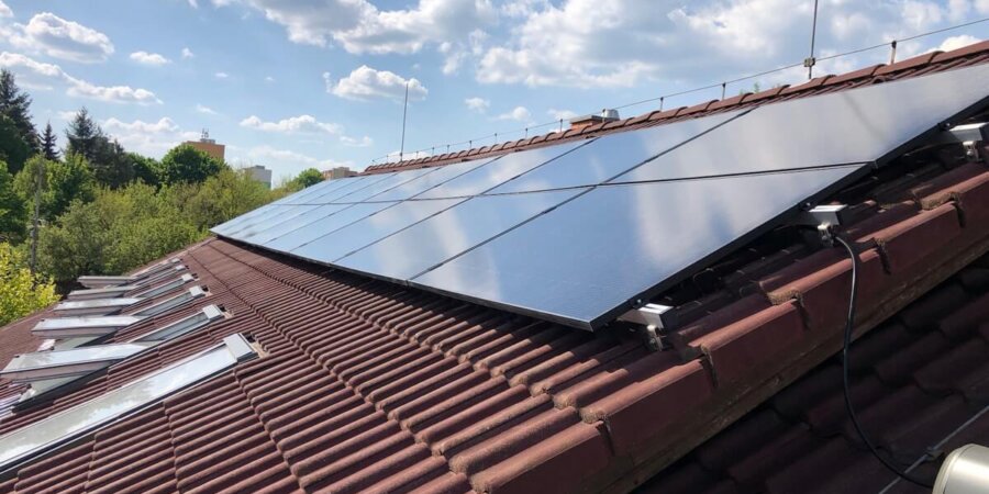 Fotovoltaika v zimě