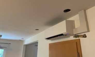 Výměna staré nefunkční klimatizace za novou