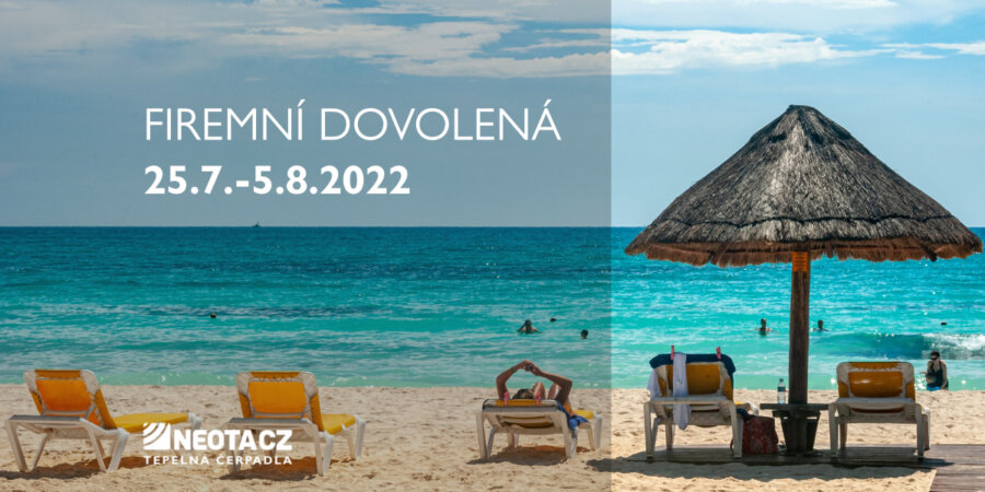 Letní celofiremní dovolená 25.7.-5.8.2022