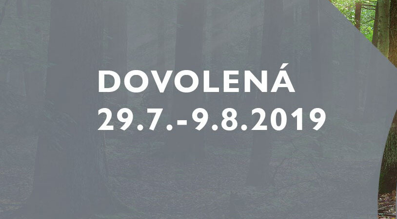 Letní celofiremní dovolená 29.7-9.8.2019