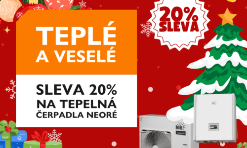 TEPELNÁ ČERPADLA NEORÉ SE SLEVOU 20 %